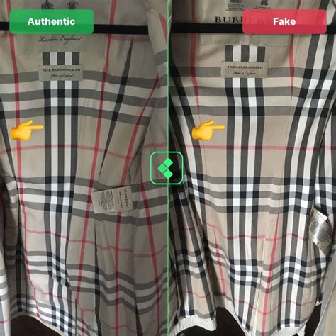 burberry real vs fake jacket|authenticate burberry item.